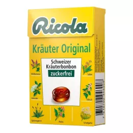 RICOLA o.Z.Box ζαχαρωτά με βότανα, 50 γρ