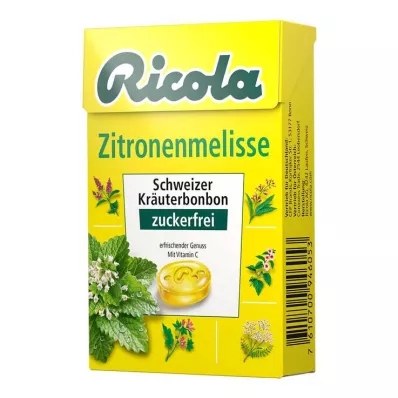RICOLA o.Z.Box γλυκά με βάλσαμο λεμονιού, 50 g