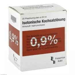 KOCHSALZLÖSUNG πλαστική αμπούλα 0,9% Fresenius, 20X20 ml