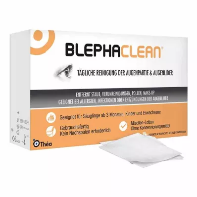 BLEPHACLEAN Κομπρέσες αποστειρωμένες, 20 τεμάχια