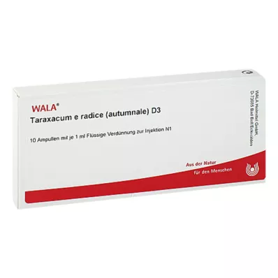 Taraxacum and Radice ΦΘΙΝΟΠΩΡΟ.D 3 αμπούλες, 10Χ1 ml Taraxacum and Radice ΦΘΙΝΟΠΩΡΟ.D 3 αμπούλες, 10Χ1 ml