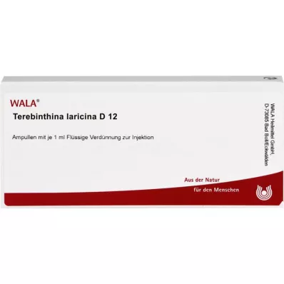 TEREBINTHINA LARICINA D 12 αμπούλες, 10X1 ml