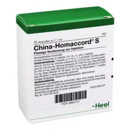 CHINA HOMACCORD Αμπούλες S, 10 τεμ