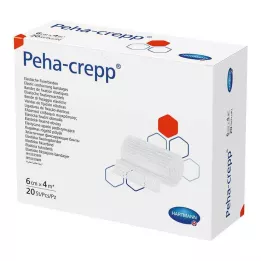 PEHA CREPP Επίδεσμος στερέωσης 6 cmx4 m, 20 τεμάχια