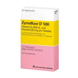 ZYMAFLUOR D 500 δισκία, 30 κάψουλες