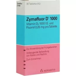 ZYMAFLUOR D 1.000 δισκία, 90 κάψουλες