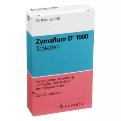 ZYMAFLUOR D 1.000 δισκία, 90 κάψουλες