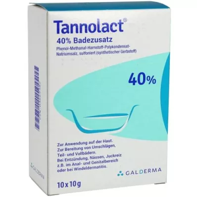 TANNOLACT Πρόσθετο λουτρού, 10X10 g