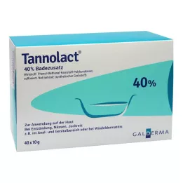 TANNOLACT Πρόσθετο λουτρού, 40X10 g