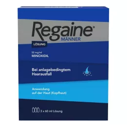 REGAINE Ανδρικό διάλυμα, 3X60 ml