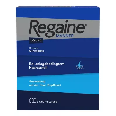 REGAINE Ανδρικό διάλυμα, 3X60 ml