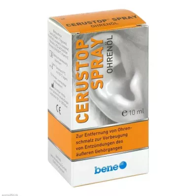 CERUSTOP Σπρέι λαδιού για το αυτί, 10 ml CERUSTOP Σπρέι λαδιού για το αυτί, 10 ml