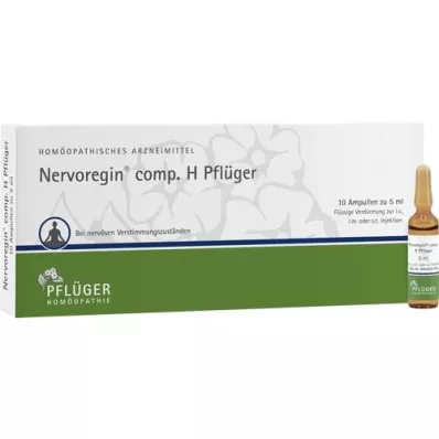 NERVOREGIN Αμπούλες comp.H Pflüger, 10 τεμάχια