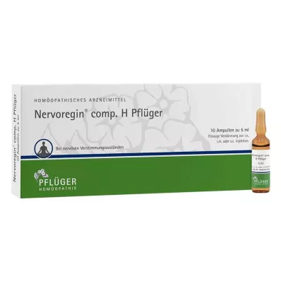 NERVOREGIN Αμπούλες comp.H Pflüger, 10 τεμάχια