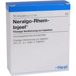 NERALGO Αμπούλες Rhem Injeel, 10 τεμάχια