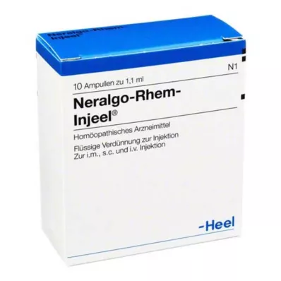 NERALGO Αμπούλες Rhem Injeel, 10 τεμάχια