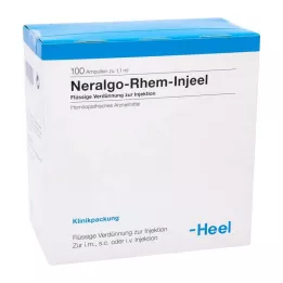 NERALGO Αμπούλες Rhem Injeel, 100 τεμάχια