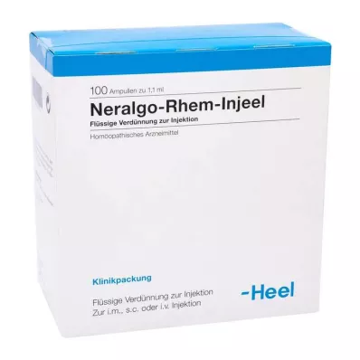 NERALGO Αμπούλες Rhem Injeel, 100 τεμάχια