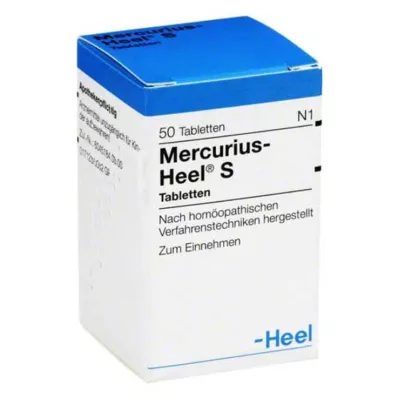Ταμπλέτες Mercurius Heel S, 50 τεμ
