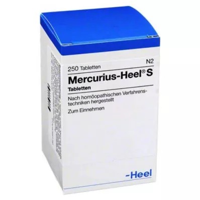 MERCURIUS HEEL Δισκία S, 250 τεμάχια