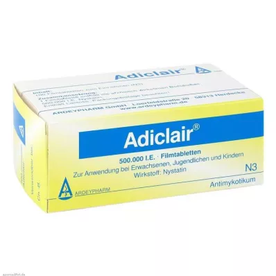ADICLAIR Επικαλυμμένα με λεπτό υμένιο δισκία, 100 τεμάχια