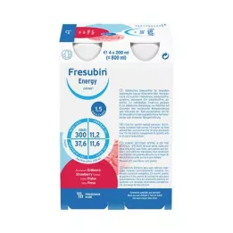 FRESUBIN ENERGY DRINK Μπουκάλι πόσης φράουλας 6X4X200 ml
