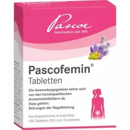 PASCOFEMIN Δισκία, 100 τεμάχια