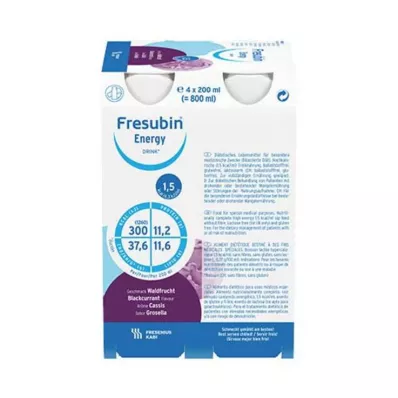 FRESUBIN ENERGY DRINK Μπουκάλι με φρούτα του δάσους 6X4X200 ml