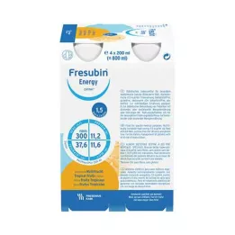 FRESUBIN ENERGY DRINK Μπουκάλι πόσης Multifruit 6X4X200 ml