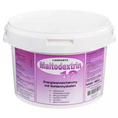 MALTODEXTRIN 19 Lamperts σε σκόνη, 1500 g MALTODEXTRIN 19 Lamperts σε σκόνη, 1500 g