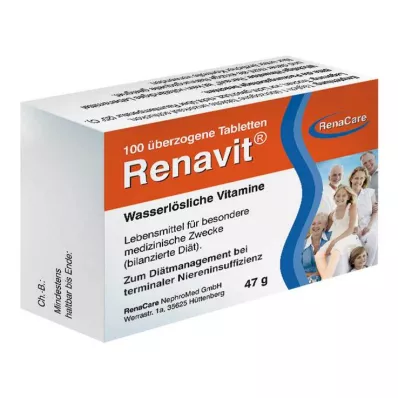 Επικαλυμμένα δισκία Renavit, 100 δισκία