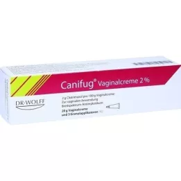 CANIFUG Κολπική κρέμα 2% με 3 εφαρμογές, 20 g