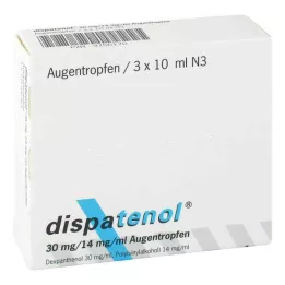 DISPATENOL Οφθαλμικές σταγόνες, 3X10 ml
