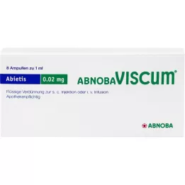ABNOBAVISCUM Αμπούλες Abietis 0,02 mg, 8 τεμάχια
