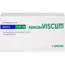 ABNOBAVISCUM Αμπούλες Abietis 0,02 mg, 21 τεμάχια