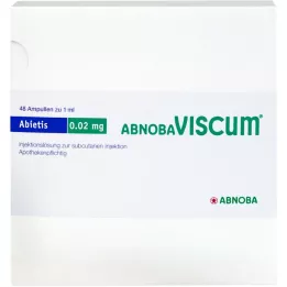 ABNOBAVISCUM Αμπούλες Abietis 0,02 mg, 48 τεμάχια