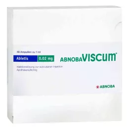 ABNOBAVISCUM Αμπούλες Abietis 0,02 mg, 48 τεμάχια