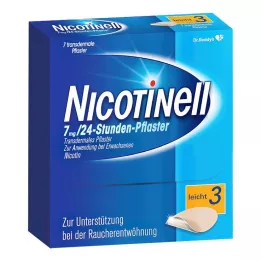 NICOTINELL 7 mg/24ωρο έμπλαστρο 17,5 mg, 7 τεμάχια