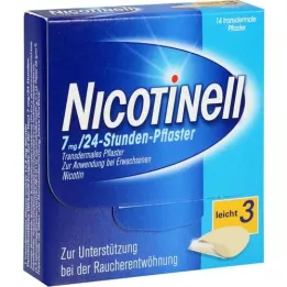 NICOTINELL 7 mg/24ωρο έμπλαστρο 17,5 mg, 14 τεμάχια