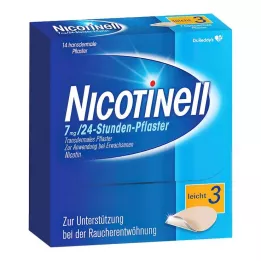 NICOTINELL 7 mg/24ωρο έμπλαστρο 17,5 mg, 14 τεμάχια