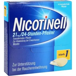 NICOTINELL Έμπλαστρο 21 mg/24ωρο 52,5 mg, 14 τεμάχια