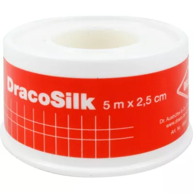 DRACOSILK Ρολό γύψου 2,5 cmx5 m, 1 τεμάχιο