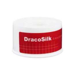 DRACOSILK Ρολό γύψου 2,5 cmx5 m, 1 τεμάχιο