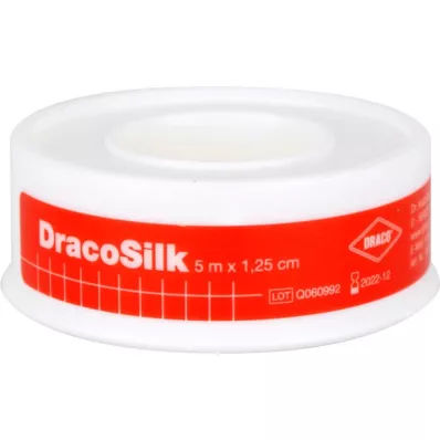 DRACOSILK Ρολό γύψου 1,25 cmx5 m, 1 τεμάχιο