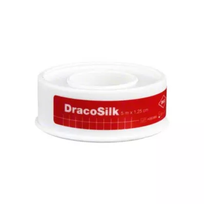 DRACOSILK Ρολό γύψου 1,25 cmx5 m, 1 τεμάχιο DRACOSILK Ρολό γύψου 1,25 cmx5 m, 1 τεμάχιο