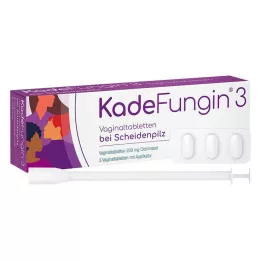 KADEFUNGIN 3 κολπικά δισκία, 3 τεμάχια