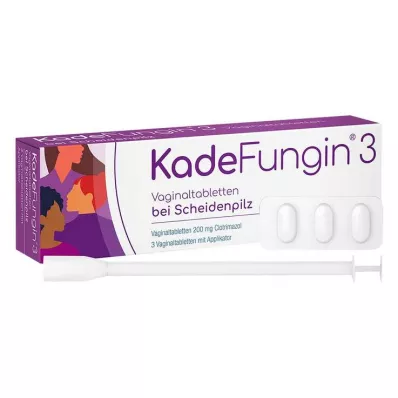 KADEFUNGIN 3 κολπικά δισκία, 3 τεμάχια