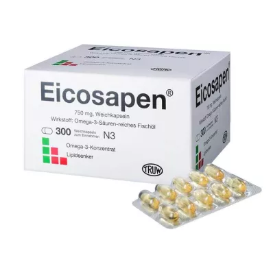Κάψουλες Eicosapen, 300 τεμ Κάψουλες Eicosapen, 300 τεμ