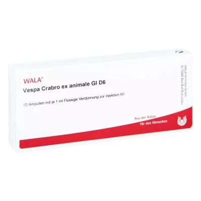 Φύσιγγες Vespa Crabro Ex Animale Gl D6 (10x1 ml)