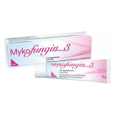 MYKOFUNGIN 3 Κολπική κρέμα 2%, 20 g